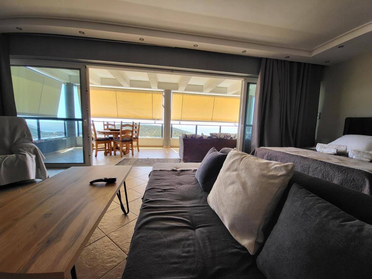 "Stergiou Luxury Apartment 2Nd Floor" Με Κοινη Πισινα Saronida 외부 사진